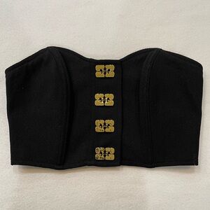 Ganni
Women's Black Top corset